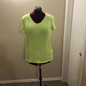 Lime-Green Fitted Teeshirt